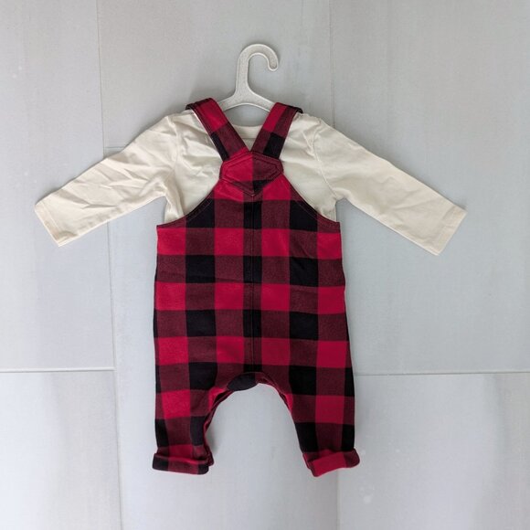(4/$20) Joe Fresh - Baby Boys' Buffalo Plaid 2-Piece Set - Picture 4 of 6